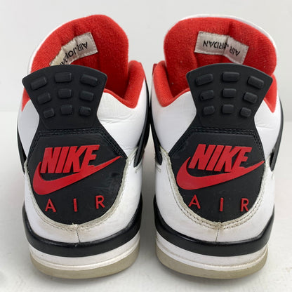 【中古品】【メンズ】 NIKE ナイキ DC7770-160 AIR JORDAN 4 RETRO エアジョーダン4 レトロ FIRE RED WHITE.RED SIZE:27.5cm スニーカー 靴 160-260618-ky-05-fuzh 万代Net店