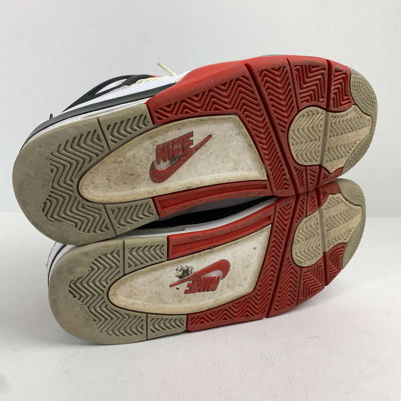 【中古品】【メンズ】 NIKE ナイキ DC7770-160 AIR JORDAN 4 RETRO エアジョーダン4 レトロ FIRE RED WHITE.RED SIZE:27.5cm スニーカー 靴 160-260618-ky-05-fuzh 万代Net店