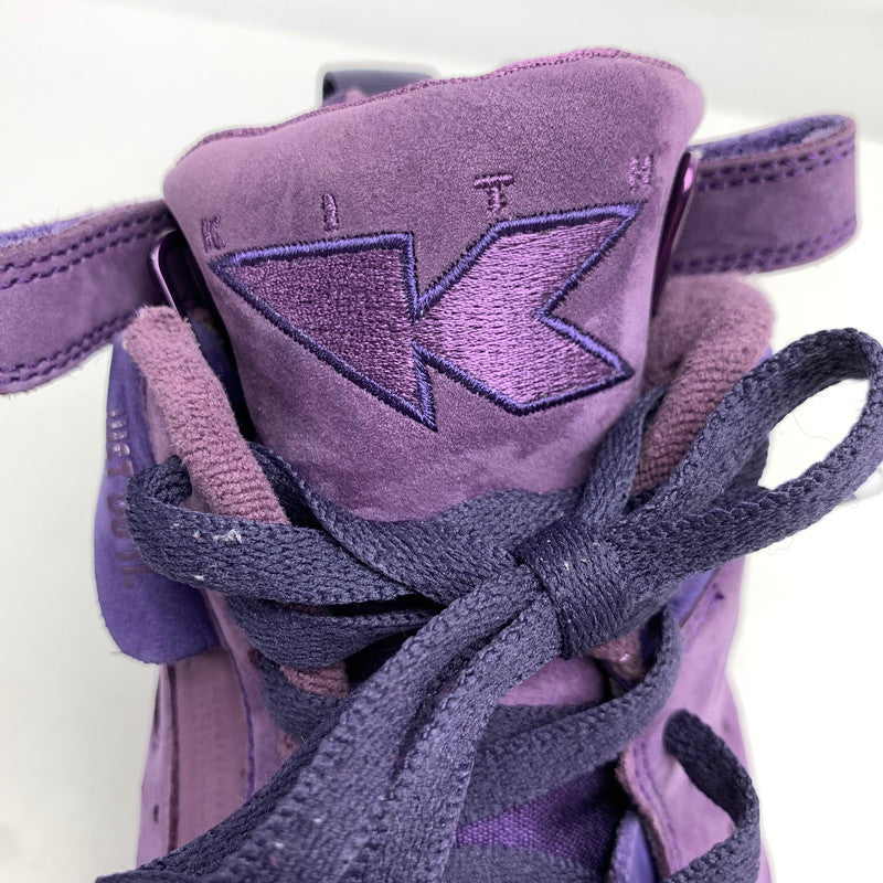 【中古品】【メンズ】 NIKE×KITH ナイキ × キス AH1069-500 AIR MAESTRO 2 HIGH エアマエストロ2 ハイ "KITH PURPLE" カラー パープル SIZE:28.0cm スニーカー 靴 160-260618-ky-06-fuzh 万代Net店