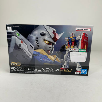 【中古品】 内装未開封 RG RX-78-2　ガンダムver2.0 ガンプラ プラモ プラモデル ※箱傷みあり 058-260814-io-39-fuzh 万代Net店