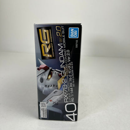 【中古品】 内装未開封 RG RX-78-2　ガンダムver2.0 ガンプラ プラモ プラモデル ※箱傷みあり 058-260814-io-39-fuzh 万代Net店