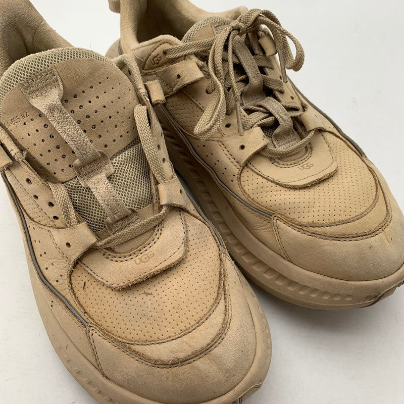 【中古品】【メンズ】 UGG アグ 1127111 ローカット スニーカー 靴 シューズ 162-260716-mh-06-fuzh サイズ：27cm カラー：ベージュ 万代Net店