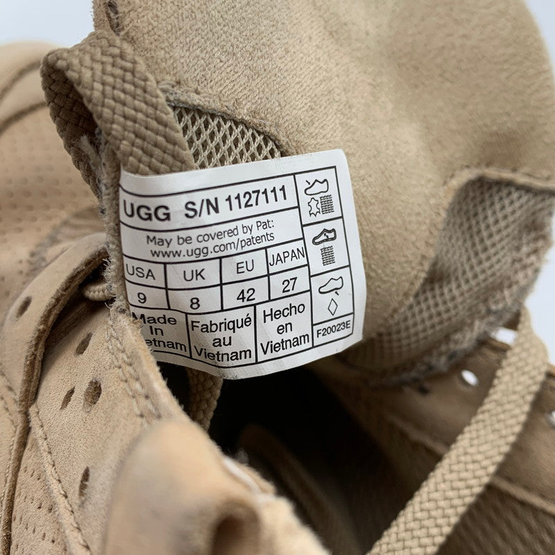 【中古品】【メンズ】 UGG アグ 1127111 ローカット スニーカー 靴 シューズ 162-260716-mh-06-fuzh サイズ：27cm カラー：ベージュ 万代Net店