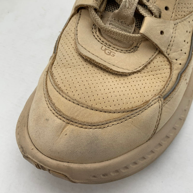 【中古品】【メンズ】 UGG アグ 1127111 ローカット スニーカー 靴 シューズ 162-260716-mh-06-fuzh サイズ：27cm カラー：ベージュ 万代Net店