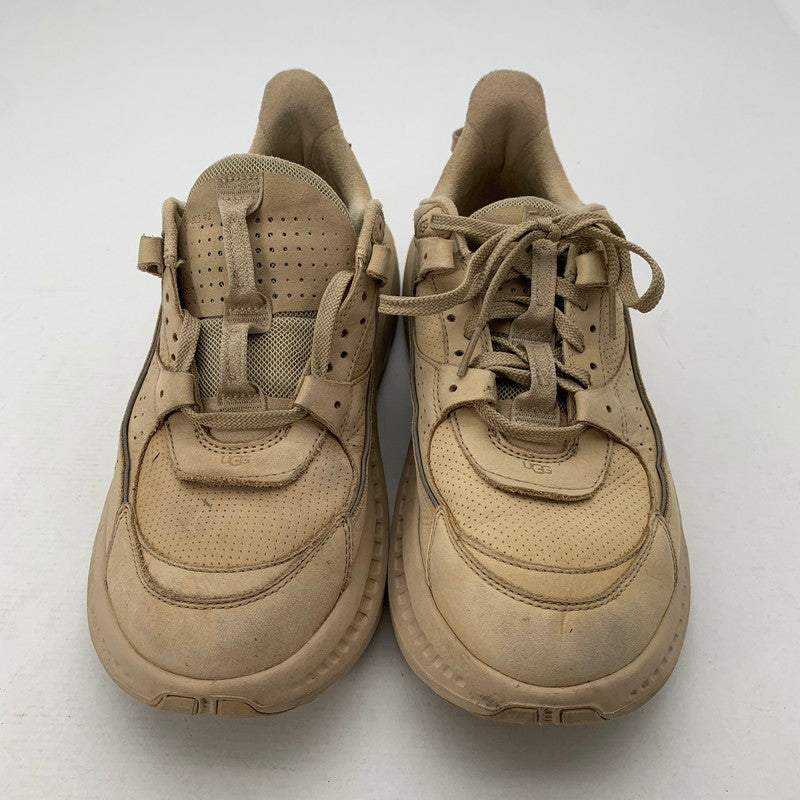 【中古品】【メンズ】 UGG アグ 1127111 ローカット スニーカー 靴 シューズ 162-260716-mh-06-fuzh サイズ：27cm カラー：ベージュ 万代Net店