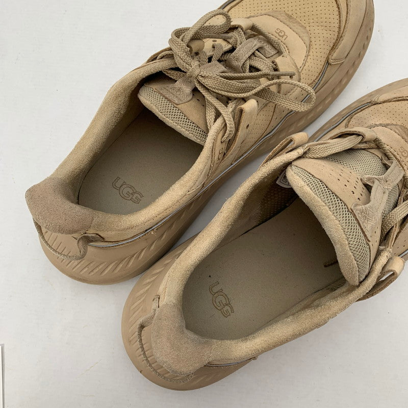 【中古品】【メンズ】 UGG アグ 1127111 ローカット スニーカー 靴 シューズ 162-260716-mh-06-fuzh サイズ：27cm カラー：ベージュ 万代Net店