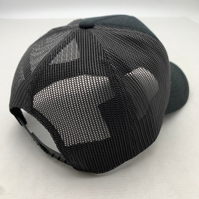 【中古品】【メンズ】 HUF×MAC DRE TRUCKER HAT ハフ x マックドレ トラッカーハット キャップ BLACK メッシュ 帽子 ※毛の付着あり 185-260811-io-49-fuzh カラー：ブラック 万代Net店