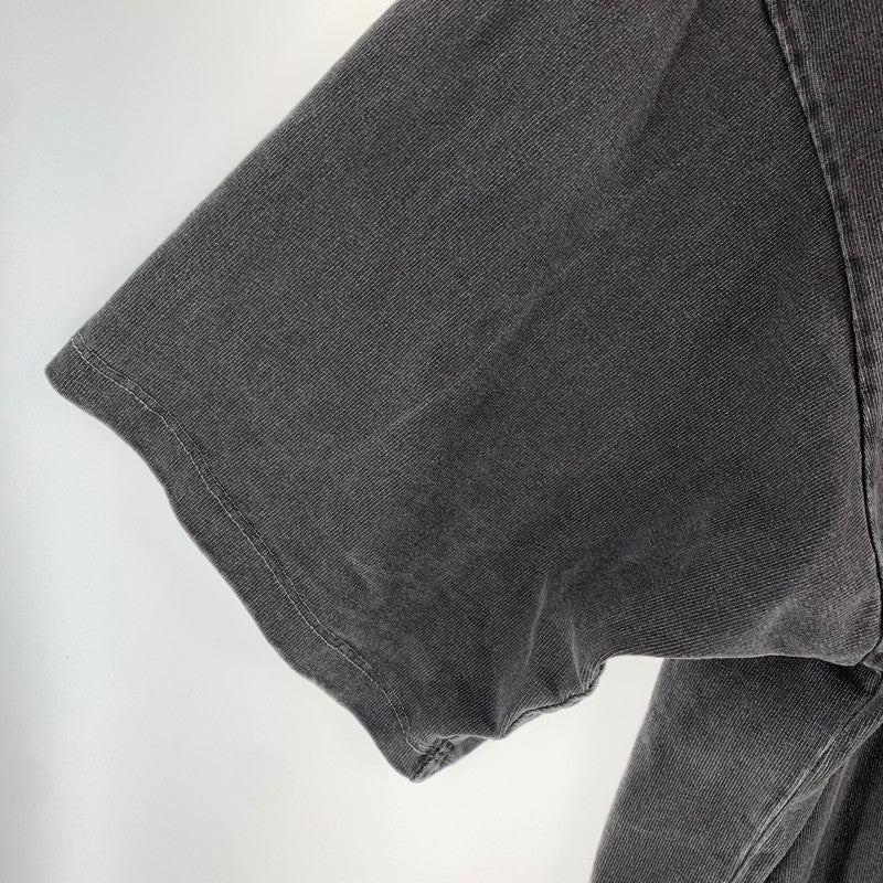 【中古品】【メンズ】 HUF ハフ CLASSIC ARCH WIDE CREW 半袖 Tシャツ トップス 古着 142-260622-mh-06-fuzh サイズ：XL カラー：インクブラック 万代Net店