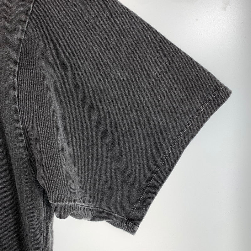 【中古品】【メンズ】 HUF ハフ CLASSIC ARCH WIDE CREW 半袖 Tシャツ トップス 古着 142-260622-mh-06-fuzh サイズ：XL カラー：インクブラック 万代Net店