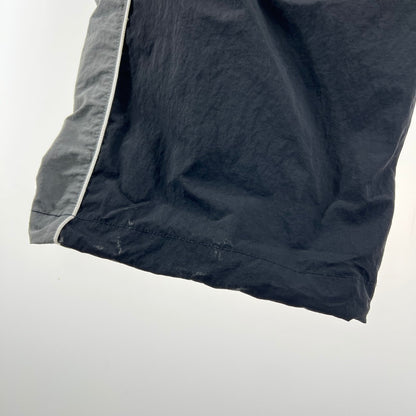 【中古品】【メンズ】 HUF ハフ ANTHEM TRACK PANT ナイロン トラックパンツ 153-260705-nm-08-fuzh サイズ：L カラー：ブラック/グレー 万代Net店