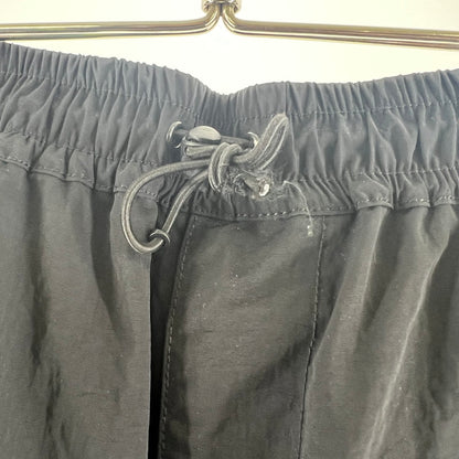 【中古品】【メンズ】 HUF ハフ ANTHEM TRACK PANT ナイロン トラックパンツ 153-260705-nm-08-fuzh サイズ：L カラー：ブラック/グレー 万代Net店