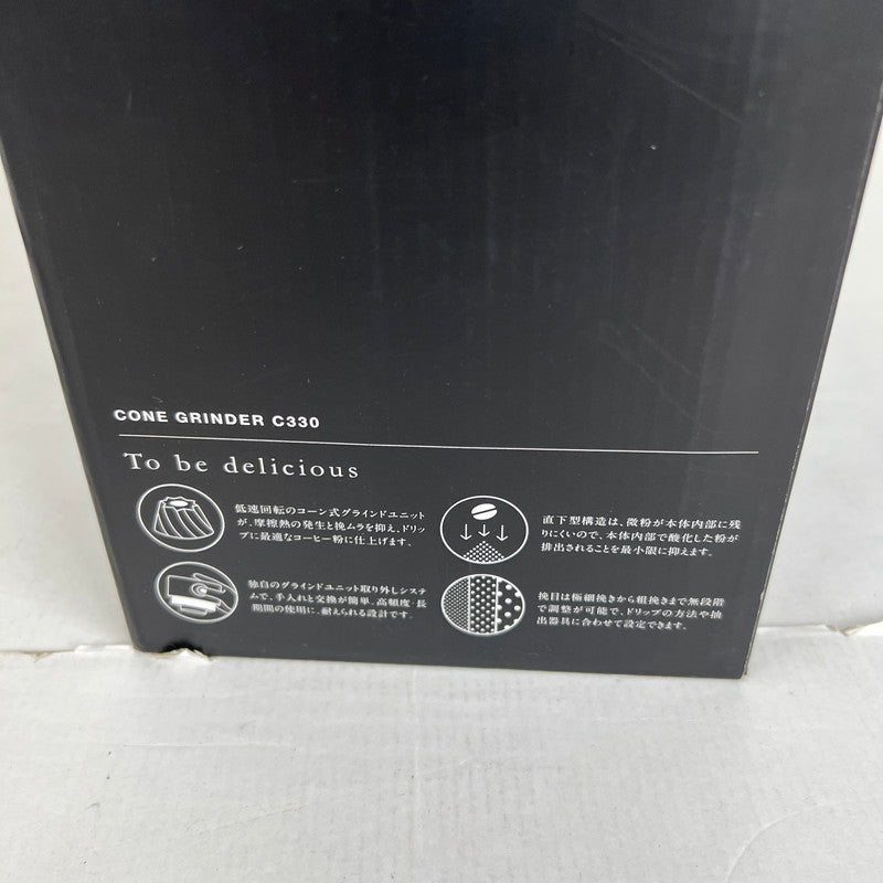 【中古美品】 cores コレス C330 コーングラインダー 電動 コーヒー グラインダー コーヒーミル ドリップコーヒー 101-260721-mh-05-fuzh 万代Net店