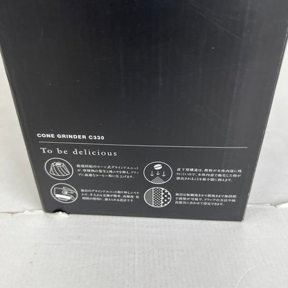 【中古美品】 cores コレス C330 コーングラインダー 電動 コーヒー グラインダー コーヒーミル ドリップコーヒー 101-260721-mh-05-fuzh 万代Net店