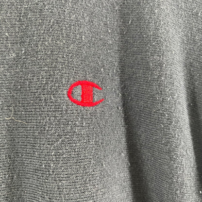 【中古品】【メンズ】 CHAMPION チャンピオン SWEAT PARKA BLACK スウェットパーカー スウェット トレーナー 青タグ SIZE:M ※毛玉・使用感有 148-260919-io-11-fuzh カラー：ブラック 万代Net店