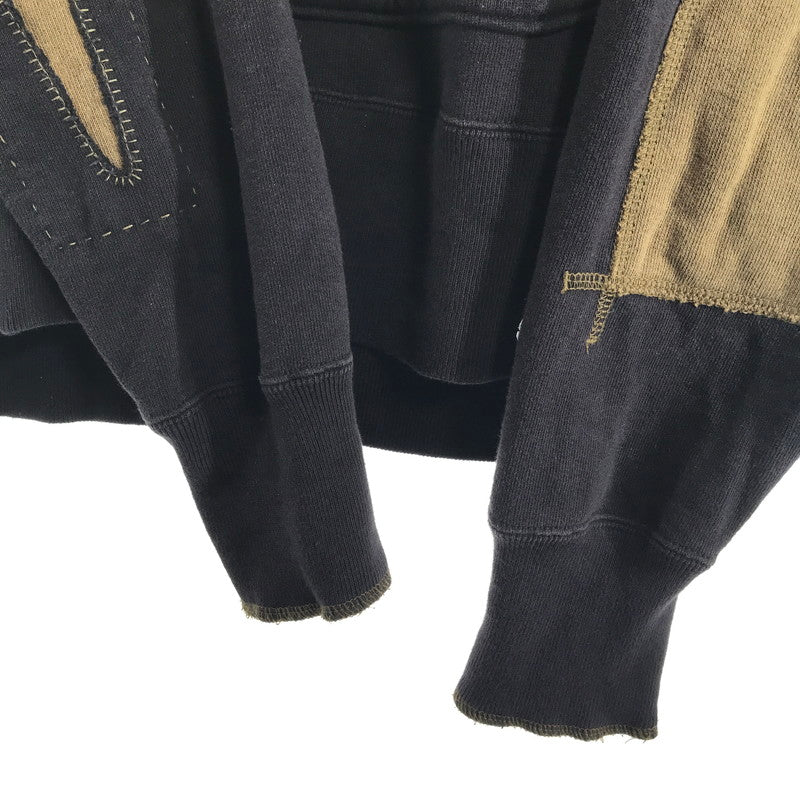 【中古品】【メンズ】 CHAMPION チャンピョン ～60年代 PARKA パーカー フーディー カラーNAVY SIZE:M 後付パーカー 148-260802-ky-14-fuzh 万代Net店