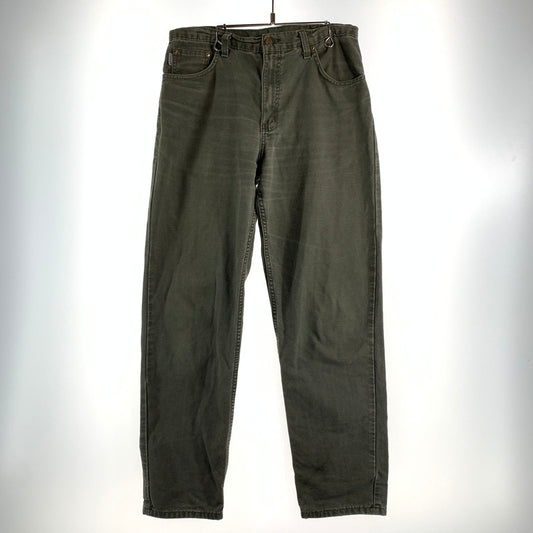 【中古品】【メンズ】 CARHARTT カーハート DENIM PANTS デニム パンツ ボトムス 古着 156-260622-mh-10-fuzh サイズ：不明 カラー：カーキ 万代Net店