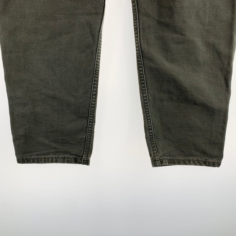 【中古品】【メンズ】 CARHARTT カーハート DENIM PANTS デニム パンツ ボトムス 古着 156-260622-mh-10-fuzh サイズ：不明 カラー：カーキ 万代Net店