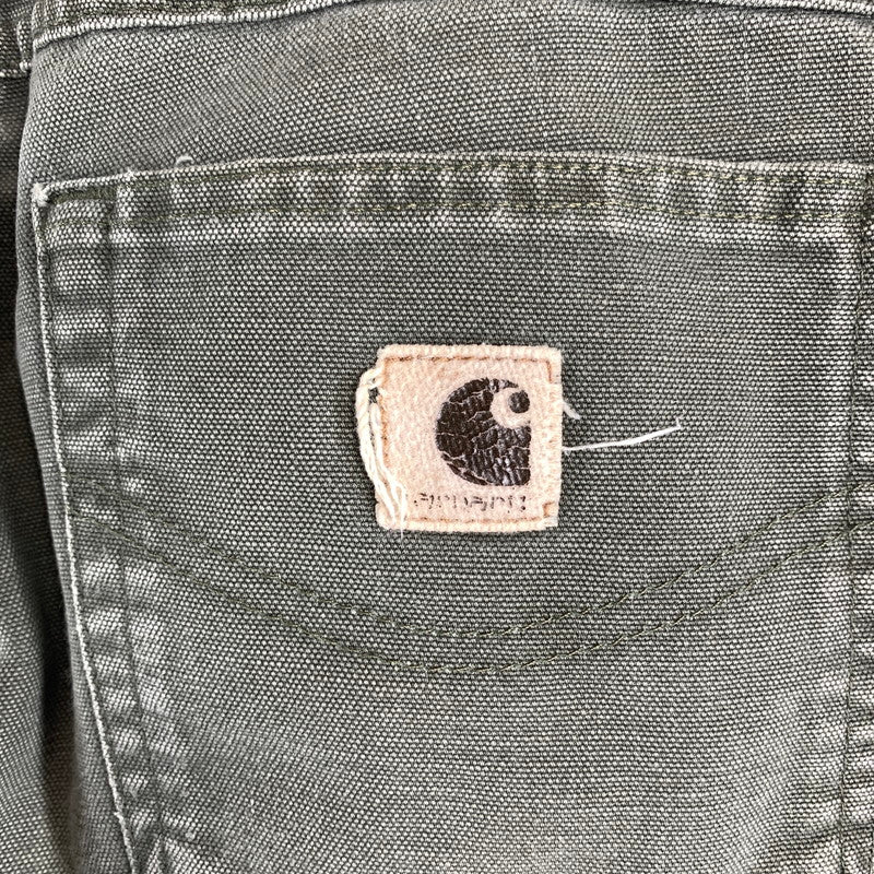 【中古品】【メンズ】 CARHARTT カーハート DENIM PANTS デニム パンツ ボトムス 古着 156-260622-mh-10-fuzh サイズ：不明 カラー：カーキ 万代Net店