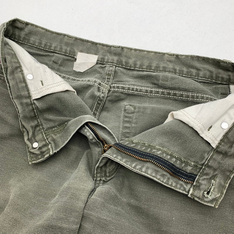【中古品】【メンズ】 CARHARTT カーハート DENIM PANTS デニム パンツ ボトムス 古着 156-260622-mh-10-fuzh サイズ：不明 カラー：カーキ 万代Net店
