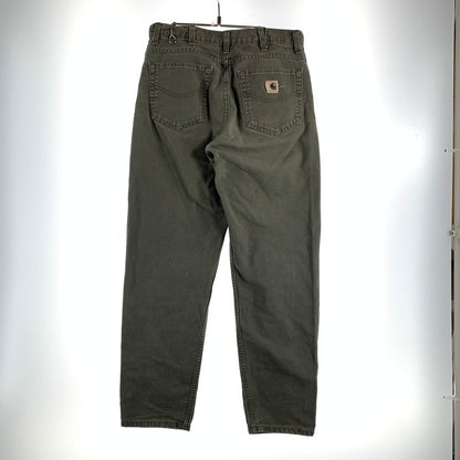 【中古品】【メンズ】 CARHARTT カーハート DENIM PANTS デニム パンツ ボトムス 古着 156-260622-mh-10-fuzh サイズ：不明 カラー：カーキ 万代Net店