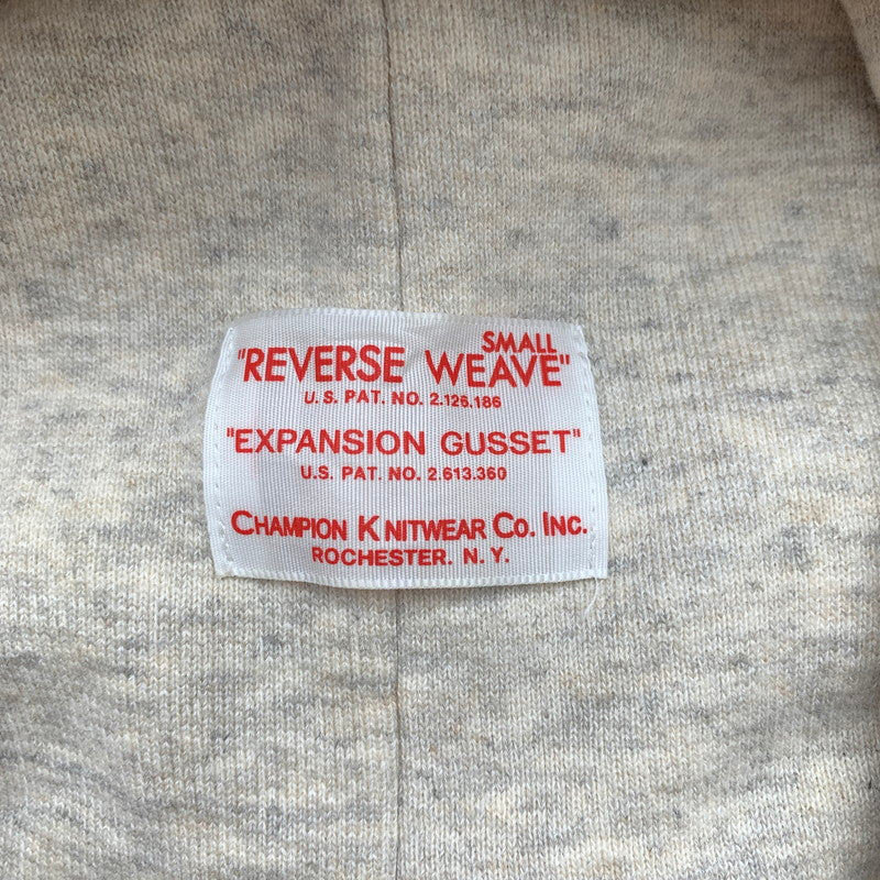 【中古品】【メンズ】 CHAMPION チャンピオン TRUE TO ARCHIVES PULLOVER HOODIE 復刻 リバースウィーブ プルオーバー アフターフーデッド パーカー トップス 古着 145-260622-mh-02-fuzh サイズ：S カラー：杢グレー 万代Net店