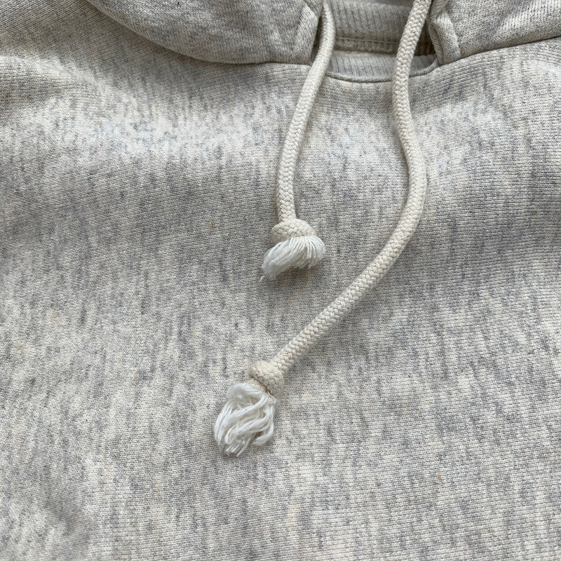 【中古品】【メンズ】 CHAMPION チャンピオン TRUE TO ARCHIVES PULLOVER HOODIE 復刻 リバースウィーブ プルオーバー アフターフーデッド パーカー トップス 古着 145-260622-mh-02-fuzh サイズ：S カラー：杢グレー 万代Net店