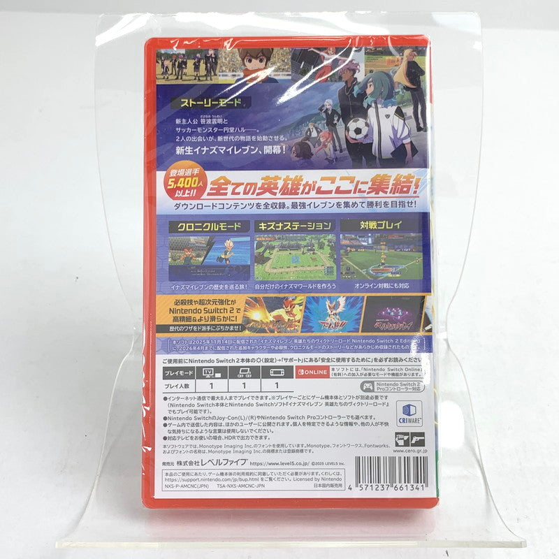 【未使用品】 Nintendo Switch2ソフト イナズマイレブン 英雄たちのヴィクトリーロード Nintendo Switch 2 Edition [CERO区分_B / 12歳以上対象] 029-260807-vt-04-fuz 万代Net店
