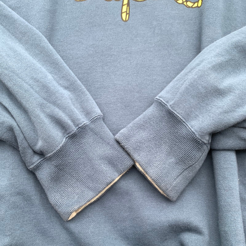 【中古品】【メンズ】 BAPE×SEAN WOTHERSPOON 4WAY CREWNECK クルーネック スウェット トレーナー NAVY.GRAY SIZE:2XL ※シミ・プリントひび割れ有 142-260719-io-08-fuzh 万代Net店