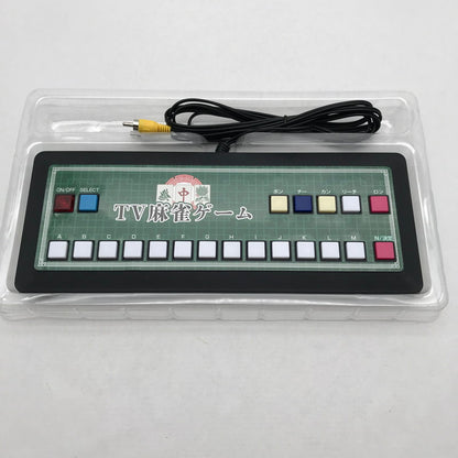 【現状渡し品】 TV麻雀ゲーム 家庭用 テレビゲーム 動作未確認品 AVケーブル式 024-260624-ky-09-fuz 万代Net店