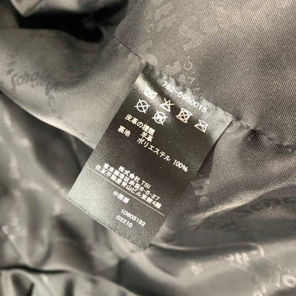 【中古品】【メンズ】 SCHOTT ショット 782-5950015 SHEEP LEATHER 1ST TRACKER JACKET シープ レザー ファースト トラッカー ジャケット アウター 古着 145-260622-mh-01-fuzh サイズ：L カラー：ブラック 万代Net店