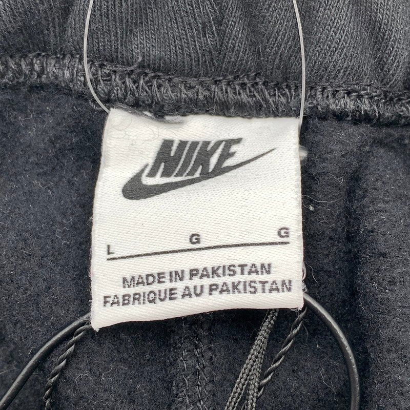 【中古品】【メンズ】 STUSSY × NIKE ステューシー ナイキ FN5235-010 STONE WASHED FLEECE PANT スウェット パンツ ボトムス 古着 153-260622-mh-09-fuzh サイズ：L カラー：ブラック 万代Net店