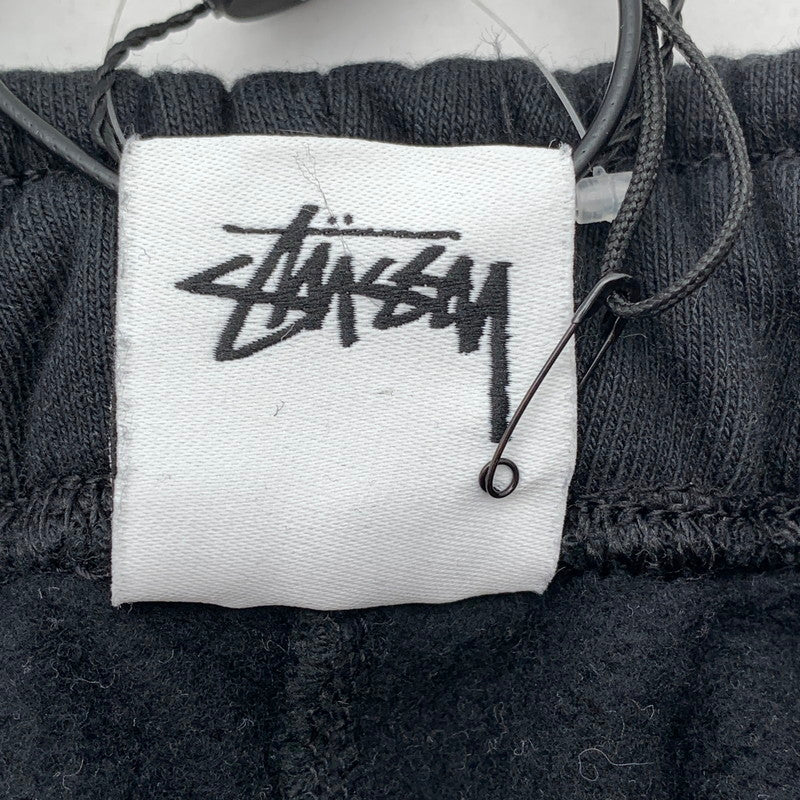 【中古品】【メンズ】 STUSSY × NIKE ステューシー ナイキ FN5235-010 STONE WASHED FLEECE PANT スウェット パンツ ボトムス 古着 153-260622-mh-09-fuzh サイズ：L カラー：ブラック 万代Net店
