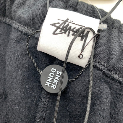 【中古品】【メンズ】 STUSSY × NIKE ステューシー ナイキ FN5235-010 STONE WASHED FLEECE PANT スウェット パンツ ボトムス 古着 153-260622-mh-09-fuzh サイズ：L カラー：ブラック 万代Net店