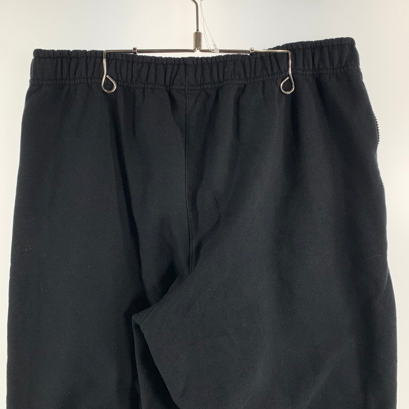 【中古品】【メンズ】 STUSSY × NIKE ステューシー ナイキ FN5235-010 STONE WASHED FLEECE PANT スウェット パンツ ボトムス 古着 153-260622-mh-09-fuzh サイズ：L カラー：ブラック 万代Net店