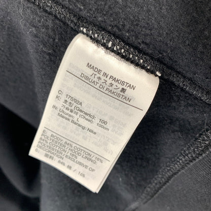 【中古品】【メンズ】 STUSSY × NIKE ステューシー ナイキ FJ9175-010 STONE WASHED FLEECE ZIP HOODIE ジップアップ フーディ パーカー トップス 古着 142-260622-mh-05-fuzh サイズ：L カラー：ブラック 万代Net店