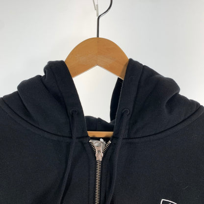 【中古品】【メンズ】 STUSSY × NIKE ステューシー ナイキ FJ9175-010 STONE WASHED FLEECE ZIP HOODIE ジップアップ フーディ パーカー トップス 古着 142-260622-mh-05-fuzh サイズ：L カラー：ブラック 万代Net店
