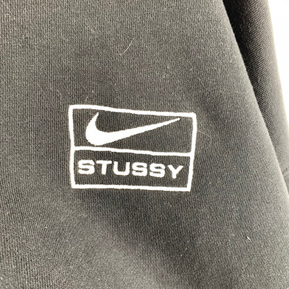 【中古品】【メンズ】 STUSSY × NIKE ステューシー ナイキ FJ9175-010 STONE WASHED FLEECE ZIP HOODIE ジップアップ フーディ パーカー トップス 古着 142-260622-mh-05-fuzh サイズ：L カラー：ブラック 万代Net店