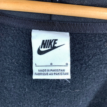 【中古品】【メンズ】 STUSSY × NIKE ステューシー ナイキ FJ9175-010 STONE WASHED FLEECE ZIP HOODIE ジップアップ フーディ パーカー トップス 古着 142-260622-mh-05-fuzh サイズ：L カラー：ブラック 万代Net店