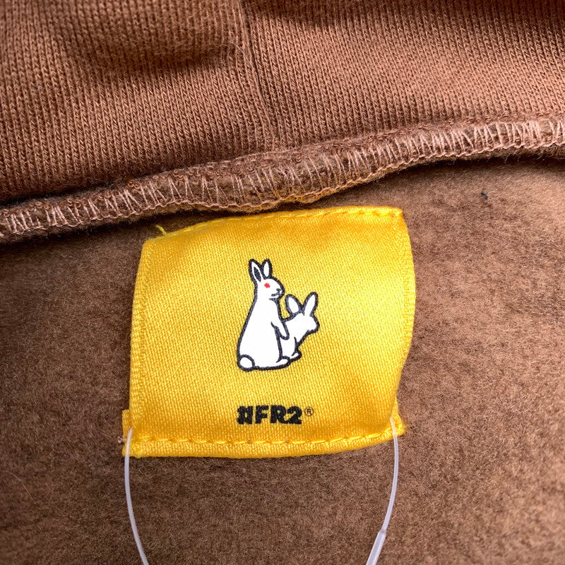 【中古品】【メンズ】 #FR2 エフアールツー EMBROIDERY THE LAST SUPPER HOODIE 最後の晩餐 刺繍 パーカー トップス 古着 142-260622-mh-03-fuzh サイズ：XL カラー：ブラウン 万代Net店