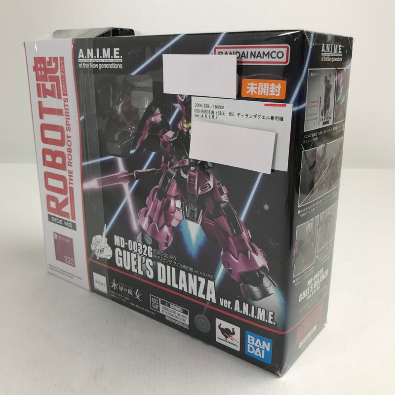 【中古品】 未開封 ROBOT魂〈SIDE　MS〉ディランザグエル専用機ver.A.N.I.M.E フィギュア ※箱潰れあり 056-260721-io-34-fuzh 万代Net店