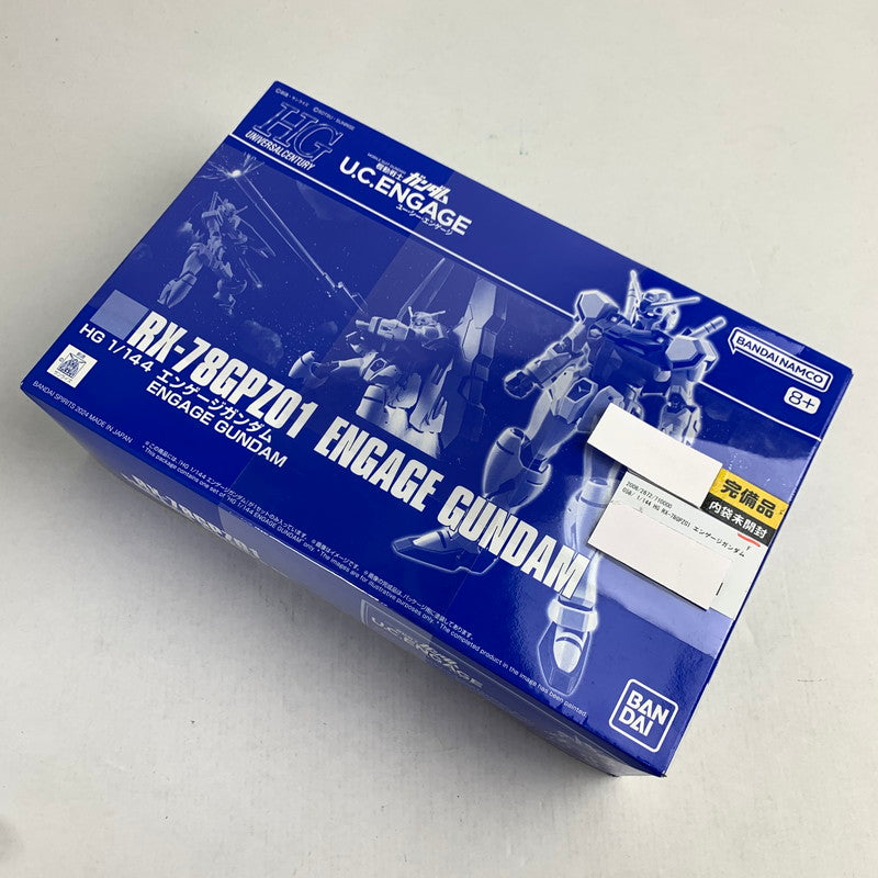 【中古美品】 完備品 内装未開封 1/144 HG RX-78GPZ01 エンゲージガンダム ガンダム ガンプラ プラモデル プラモ ※箱凹みあり 058-260820-io-60-fuzh 万代Net店