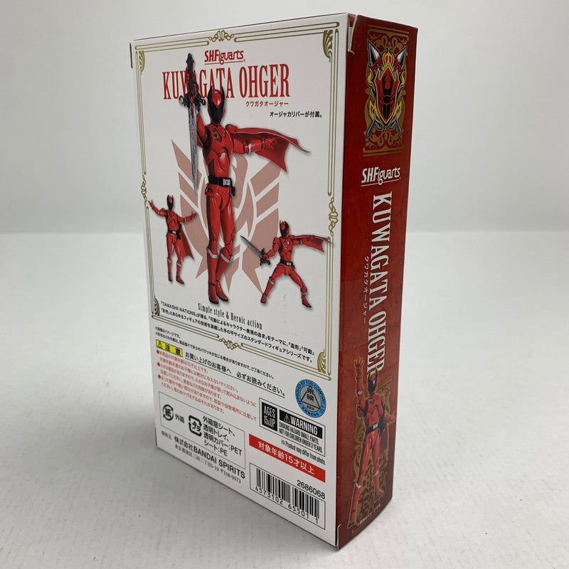 【中古美品】 未開封 S.H.Figuarts 王様戦隊キングオージャー クワガタオージャー フィギュア ※外箱に傷みあり 044-260723-io-30-fuzh 万代Net店