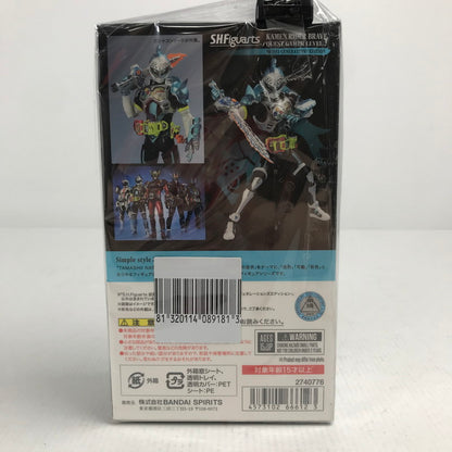 【中古美品】 未開封 仮面ライダーエグゼイド S.H.フィギュアーツ 仮面ライダーブレイブ クエストゲーマーレベル2 平成ジェネレーションズエディション フィギュア 044-260628-mh-28-fuzh 万代Net店