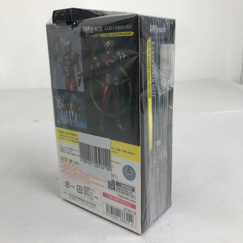 【中古品】 開封完備品 仮面ライダージオウ S.H.Figuarts 仮面ライダーゲイツ 平成ジェネレーションズエディション 044-260711-io-42-fuzh 万代Net店