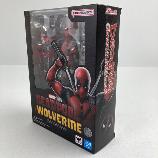 【中古美品】 未開封 S.H.F デッドプール デッドプール&ウルヴァリン フィギュア 055-260721-io-78-fuzh 万代Net店