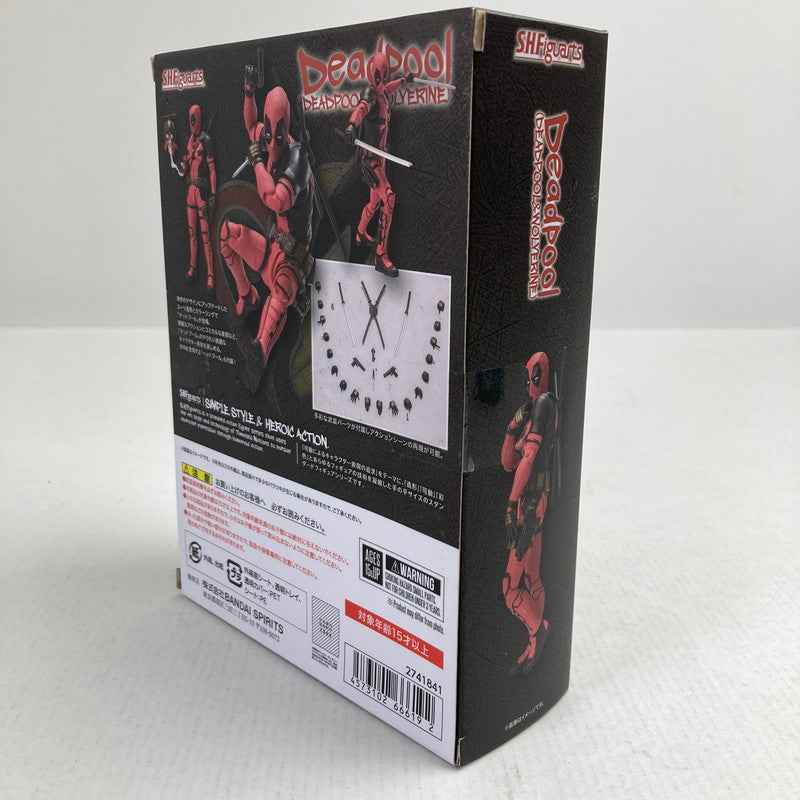 【中古美品】 未開封 S.H.F デッドプール デッドプール&ウルヴァリン フィギュア 055-260721-io-78-fuzh 万代Net店