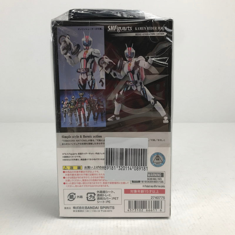 【中古美品】 未開封 仮面ライダードライブ S.H.フィギュアーツ 仮面ライダーマッハ 平成ジェネレーションズエディション フィギュア 044-260628-mh-27-fuzh 万代Net店