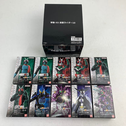【中古美品】 BANDAI バンダイ 掌動ーXX 仮面ライダー10 10BOXセット 食玩 フィギュア 044-080609-ky-12-fuz 万代Net店