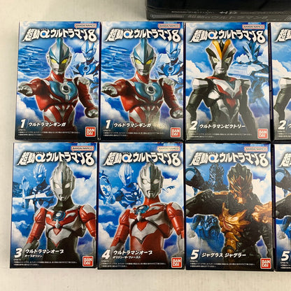 【中古美品】 BANDAI バンダイ 超動αウルトラマン8 10BOXセット 食玩 フィギュア 044-080609-ky-13-fuz 万代Net店