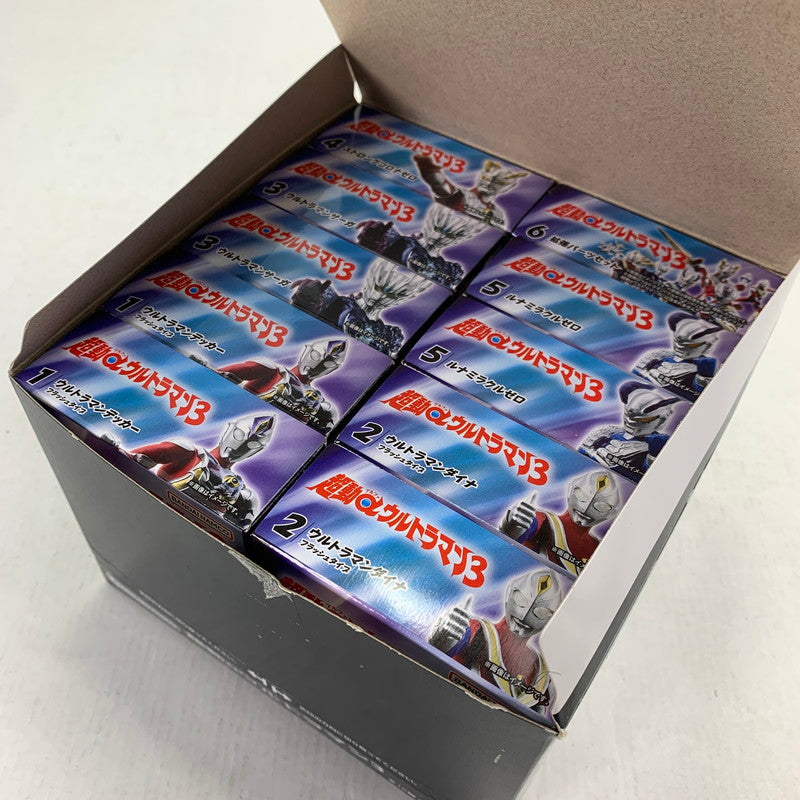 【中古美品】 BANDAI バンダイ 超動αウルトラマン3 10BOXセット 食玩 フィギュア 044-080609-ky-11-fuz 万代Net店